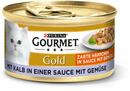 Bild 1 von Gourmet Gold Zarte Häppchen in Sauce mit Gemüse mit Kalb