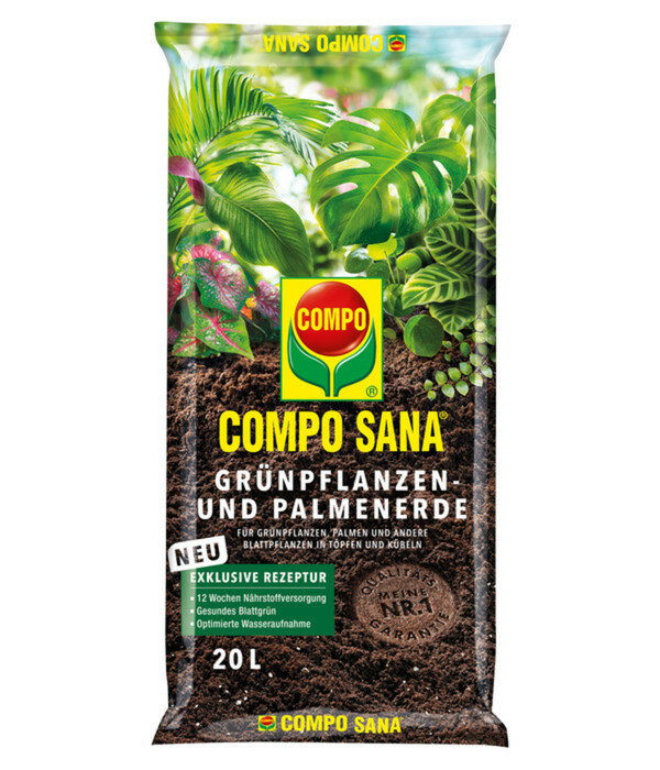 Bild 1 von COMPO SANA Grünpflanzen- und Palmenerde, 20 l