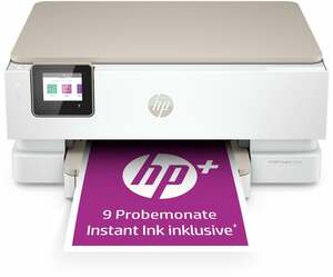 HP Envy Inspire 7224e Multifunktionsdrucker (Tintenstrahldrucker, 4-in-1, Scanner, Kopierer, Foto, WLAN, USB, Bluetooth, Airprint, Duplex, A4, Farbe, Instant Ink)
