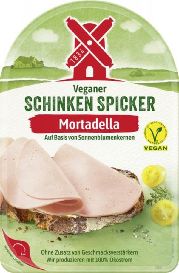 Bild 1 von Rügenwalder Mühle Vegetarischer Schinken Spicker Mortadella