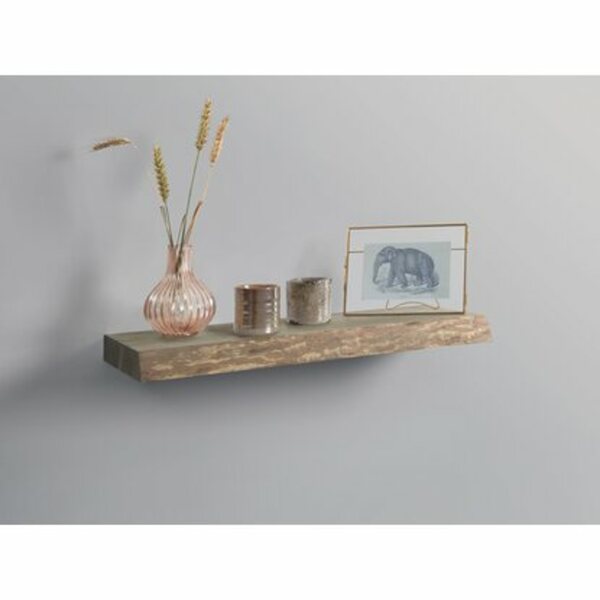 Bild 2 von Holz-Wandregal Carlton 4,6 cm x 60 cm x 24 cm Weiß