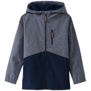 Jungen Softshelljacke mit Flächenteiler