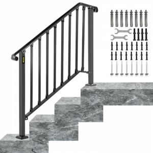 Treppengeländer Handlauf Eingangsgeländer für 3 oder 4 Treppen