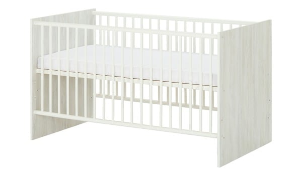 Bild 1 von Kinderbett holzfarben Maße (cm): B: 78 H: 82 Baby