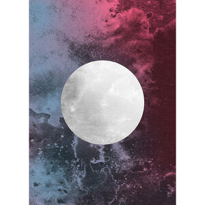 Komar Wandbild Solum Luna Abstrakt B/L: ca. 50x70 cm