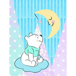 Komar Wandbild Winnie Pooh Moon Disney B/L: ca. 30x40 cm
