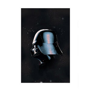 Komar Wandbild Star Wars Classic Helmets Vader Star Wars B/L: ca. 50x70 cm