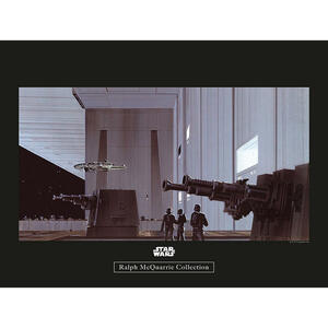 Komar Wandbild Star Wars Classic RMQ Death Star Ha Star Wars B/L: ca. 40x30 cm