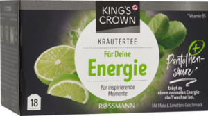 KING'S CROWN Kräutertee Für Deine Energie