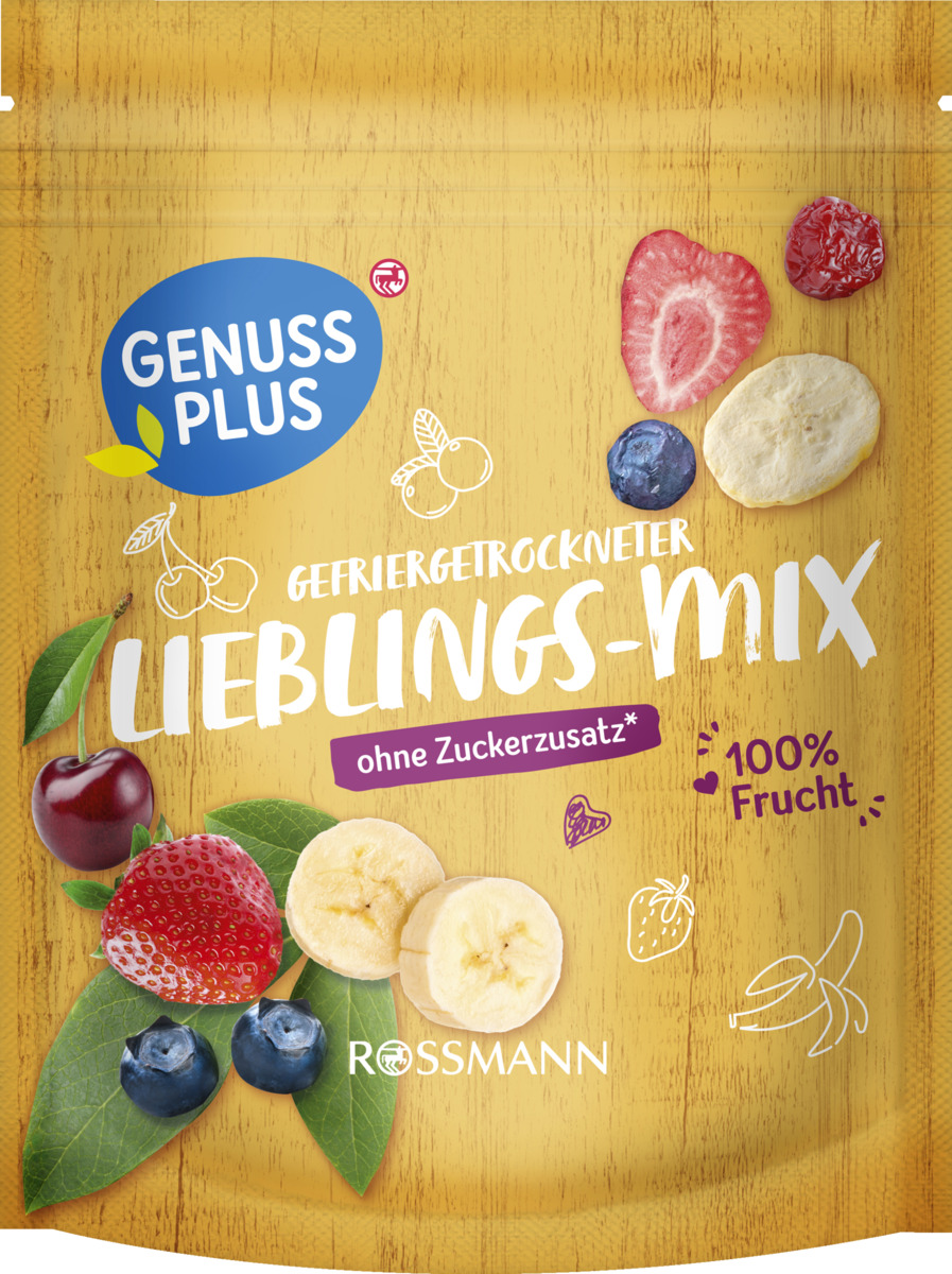 Bild 1 von GENUSS PLUS gefriergetrockneter Lieblings-Mix