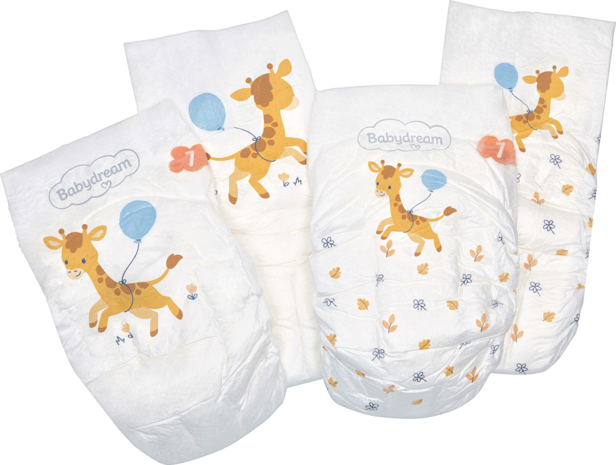 Bild 2 von Babydream Premium Windeln Monatspack XXL Gr. 7, 104 Stück, ab 16 kg