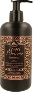 Tesori d'Oriente Aromatische cremige Handseife HAMMAM Arganöl & Orangenblüte