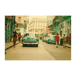 Komar Wandbild Cuba Rush Auto B/L: ca. 70x50 cm