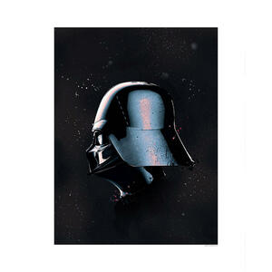 Komar Wandbild Star Wars Classic Helmets Vader Star Wars B/L: ca. 40x50 cm