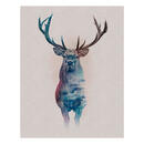 Bild 1 von Komar Wandbild Animals Forest Deer Hirschkopf B/L: ca. 40x50 cm