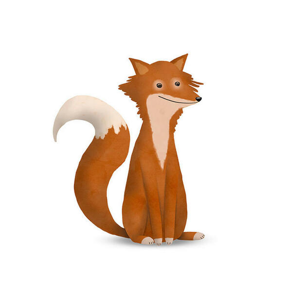 Bild 1 von Komar Wandbild Cute Animal Fox Tiere B/L: ca. 30x40 cm