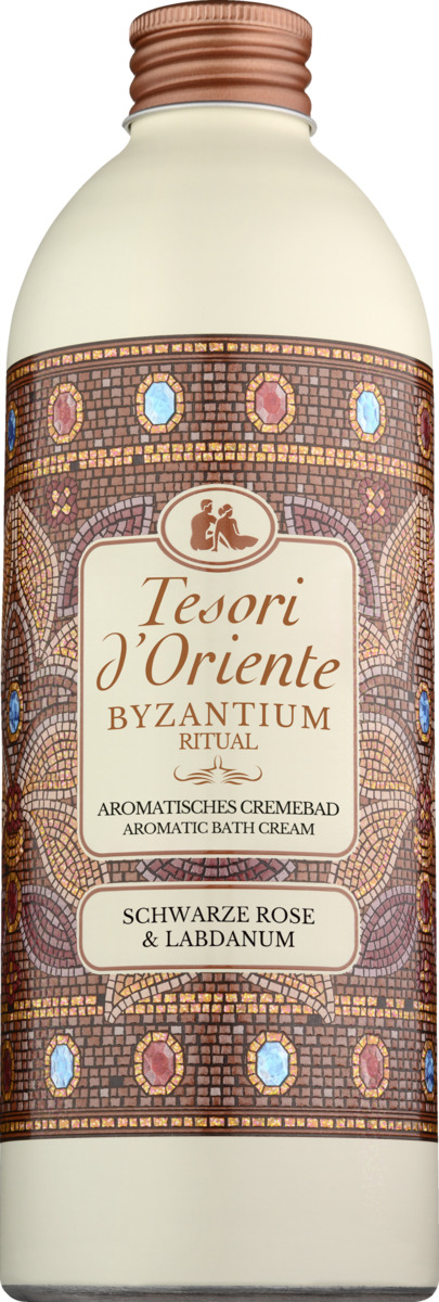 Bild 1 von Tesori d'Oriente Aromatisches Cremebad BYZANTIUM Schwarze Rose & Labdanum