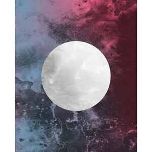 Komar Wandbild Solum Luna Abstrakt B/L: ca. 40x50 cm