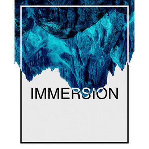Komar Wandbild Immersion Blue Landschaft B/L: ca. 40x50 cm