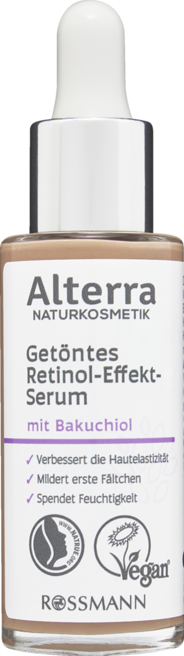 Bild 1 von Alterra NATURKOSMETIK getöntes Retinol-Effekt-Serum