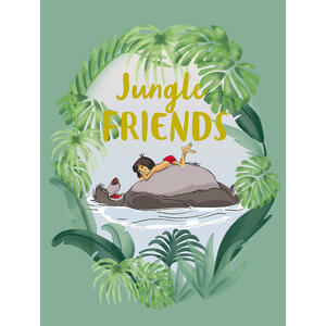 Komar Wandbild Jungle Book Friends Disney B/H: ca. 30x40 cm