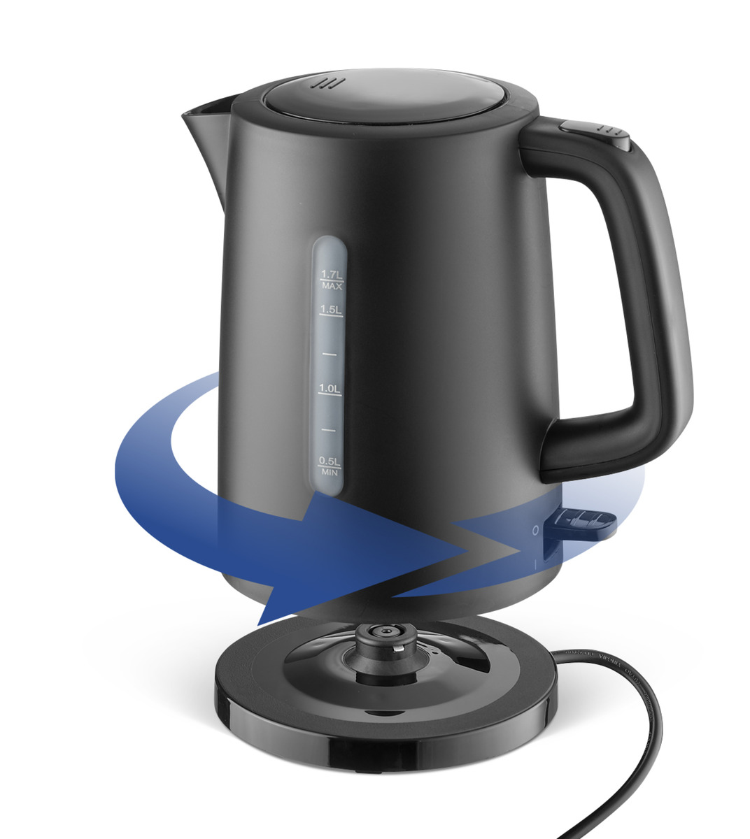 Bild 4 von IDEENWELT Wasserkocher schwarz