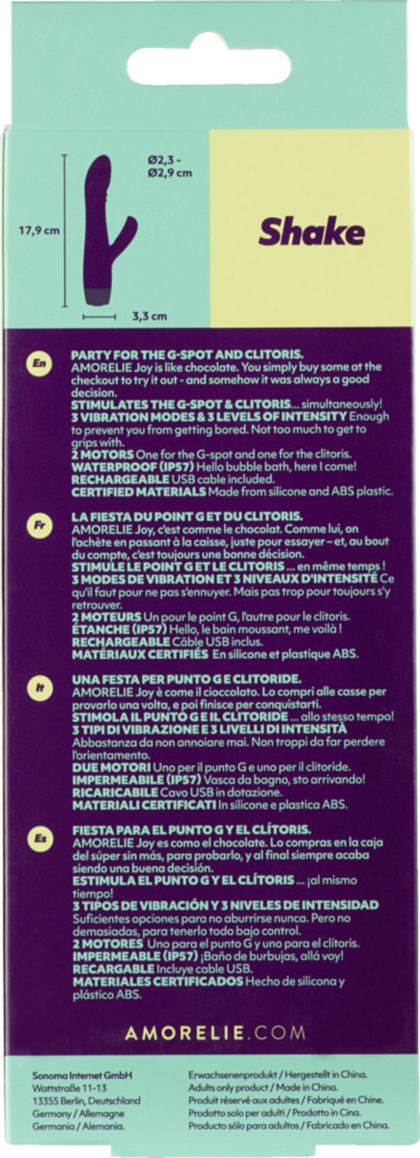 Bild 4 von AMORELIE Rabbit Vibrator