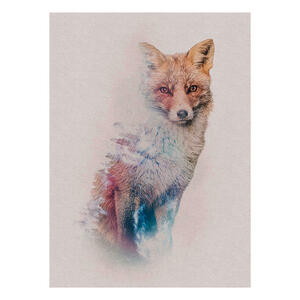Komar Wandbild Animals Forest Fox Waldtiere B/L: ca. 30x40 cm