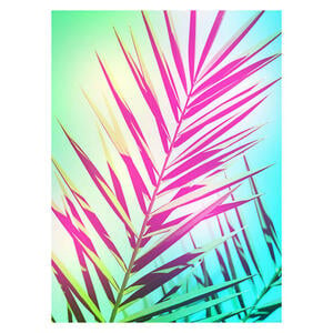 Komar Wandbild Shine Palmenblätter B/L: ca. 50x70 cm