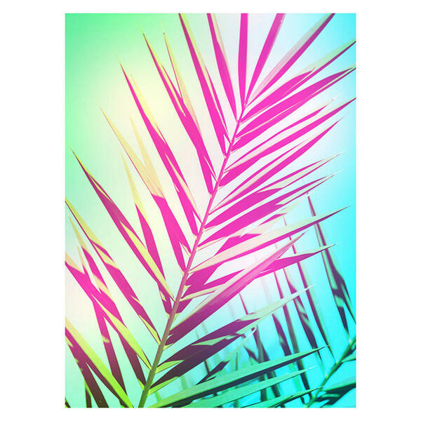 Bild 1 von Komar Wandbild Shine Palmenblätter B/L: ca. 50x70 cm