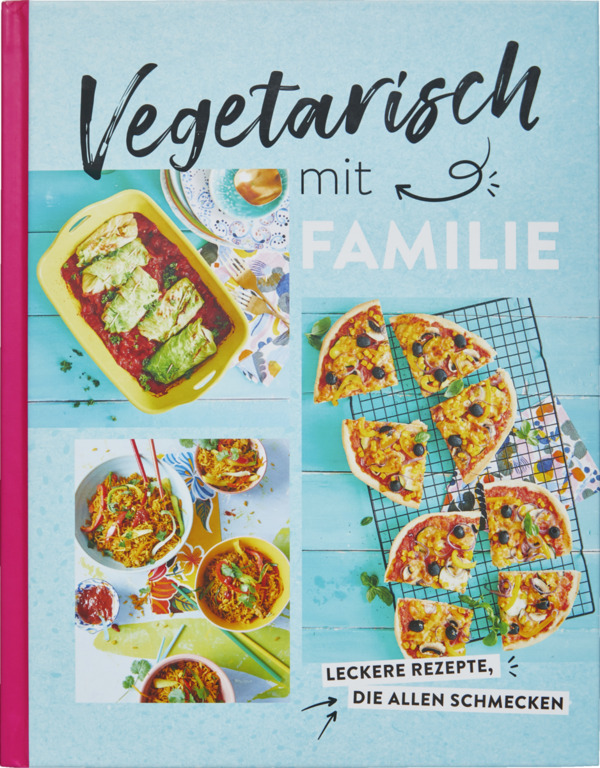 Bild 1 von IDEENWELT Kochbuch Veganuary Vegetarisch mit Familie