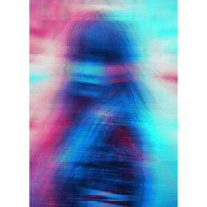 Komar Wandbild Neon Girl Girl B/L: ca. 50x70 cm