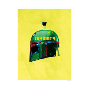 Komar Wandbild Star Wars Classic Helmets Boba Fett Star Wars B/L: ca. 40x50 cm