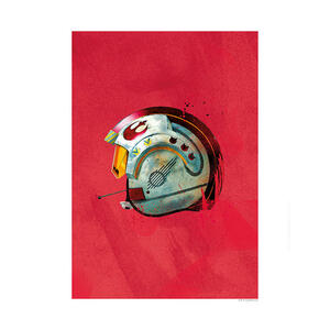 Komar Wandbild Star Wars Classic Helmets Rebel Pil Star Wars B/L: ca. 30x40 cm