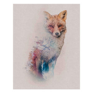 Komar Wandbild Animals Forest Fox Waldtiere B/L: ca. 40x50 cm