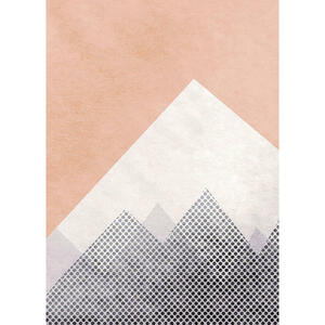Komar Wandbild Wild and Free Mountain Abstrakt B/L: ca. 50x70 cm