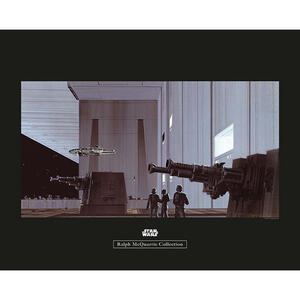 Komar Wandbild Star Wars Classic RMQ Death Star Ha Star Wars - Classic B/L: ca. 50x40 cm
