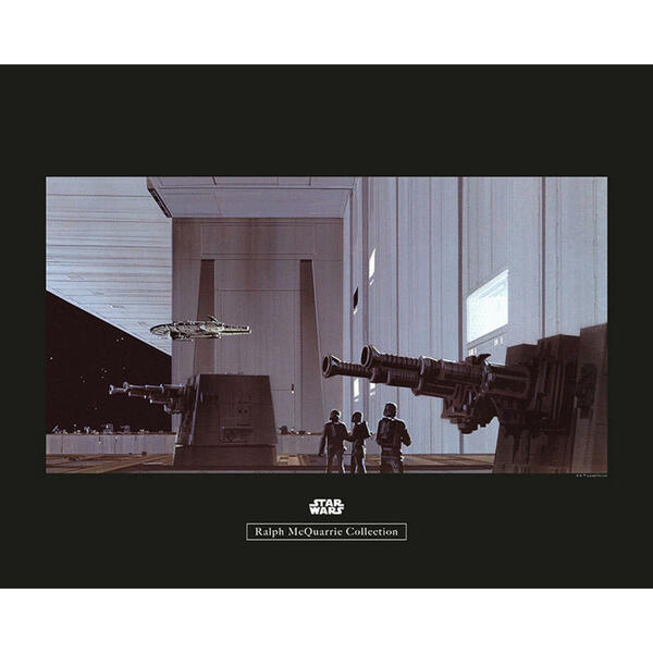 Bild 1 von Komar Wandbild Star Wars Classic RMQ Death Star Ha Star Wars - Classic B/L: ca. 50x40 cm