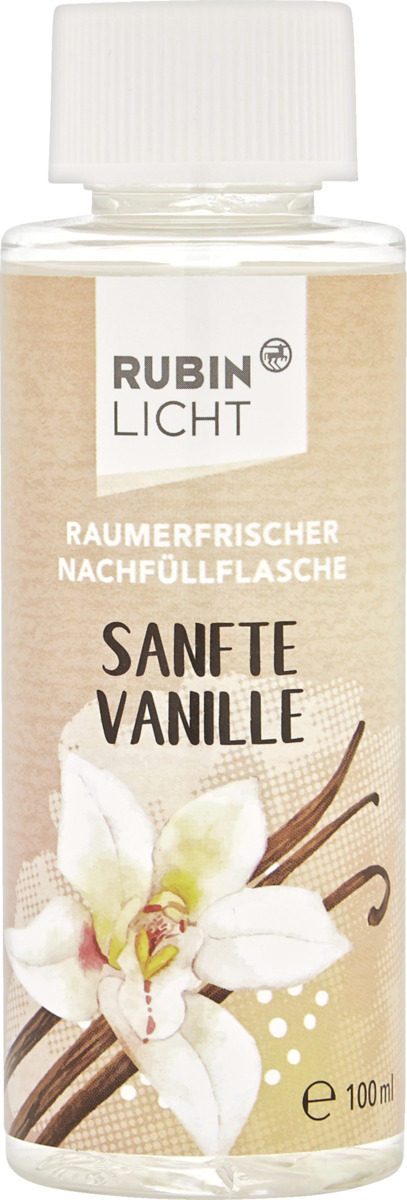 Bild 1 von Rubin Licht Raumerfrischer Nachfüllflasche sanfte Vanille