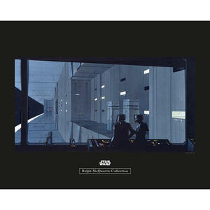 Komar Wandbild Star Wars Classic RMQ Death Star Co Star Wars - Classic B/L: ca. 50x40 cm