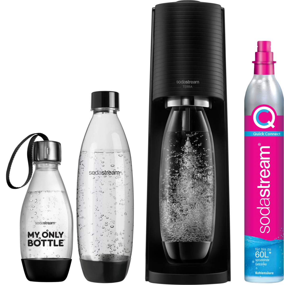 Bild 2 von SodaStream Terra Wassersprudler Vorteilspack schwarz