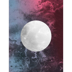 Komar Wandbild Solum Luna Abstrakt B/L: ca. 30x40 cm
