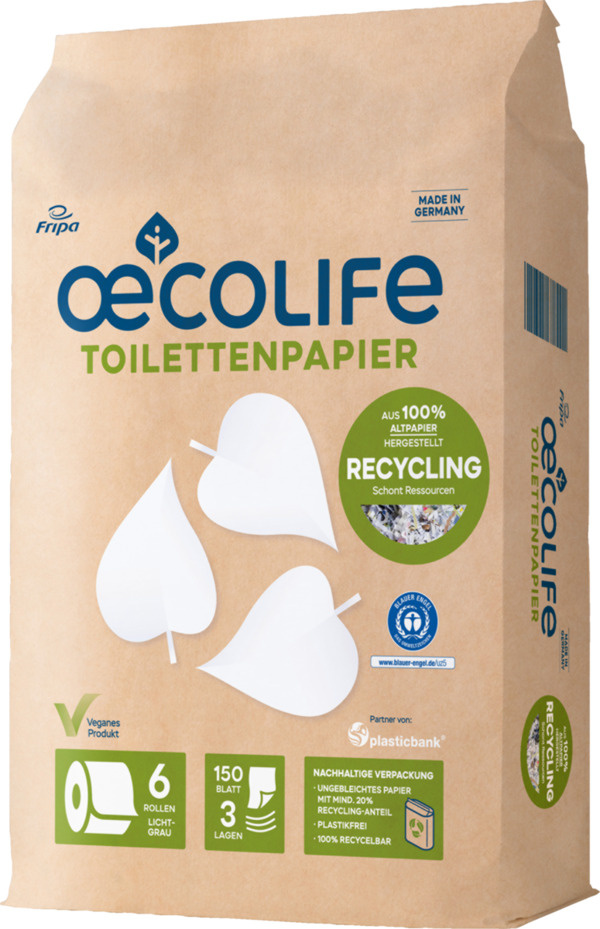 Bild 1 von oecolife Toilettenpapier Recycling