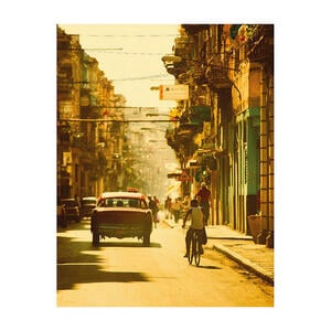 Komar Wandbild Cuba Streets Stadt B/L: ca. 40x50 cm