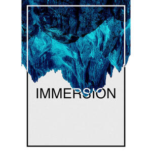 Komar Wandbild Immersion Blue Landschaft B/L: ca. 50x70 cm