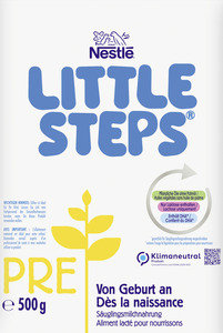 Little Steps Säuglingsmilchnahrung PRE von Geburt an