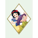 Bild 1 von Komar Wandbild Snow White & Dopey Disney B/L: ca. 50x70 cm