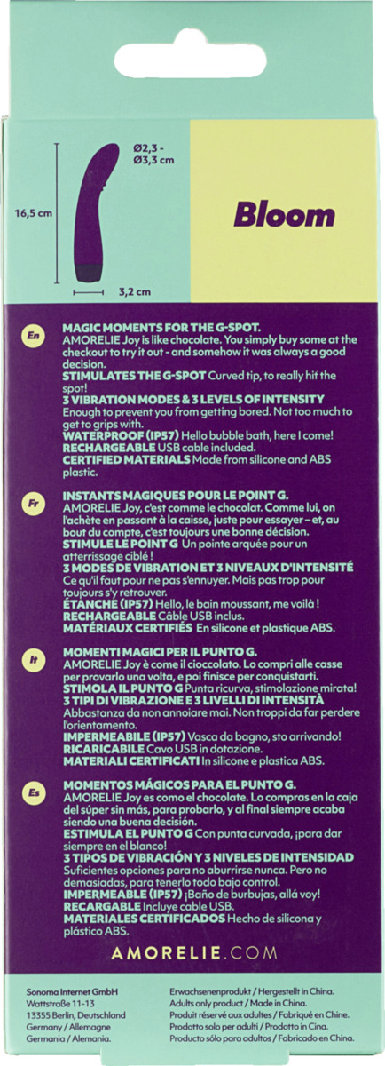 Bild 4 von AMORELIE Joy G-Punkt-Vibrator Bloom
