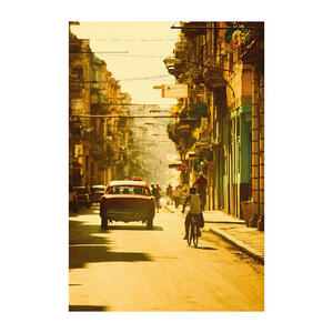 Komar Wandbild Cuba Streets Stadt B/L: ca. 50x70 cm