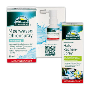St. Andreas Meerwasser Ohren-/ Hals-Rachen-Spray
